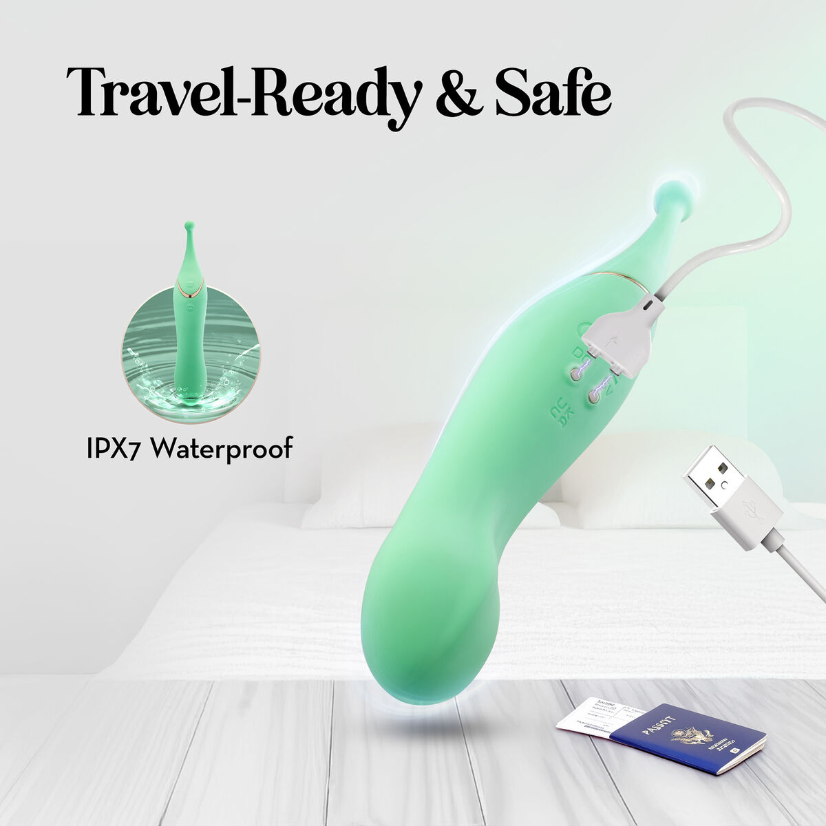 Masajeador Blush Verde