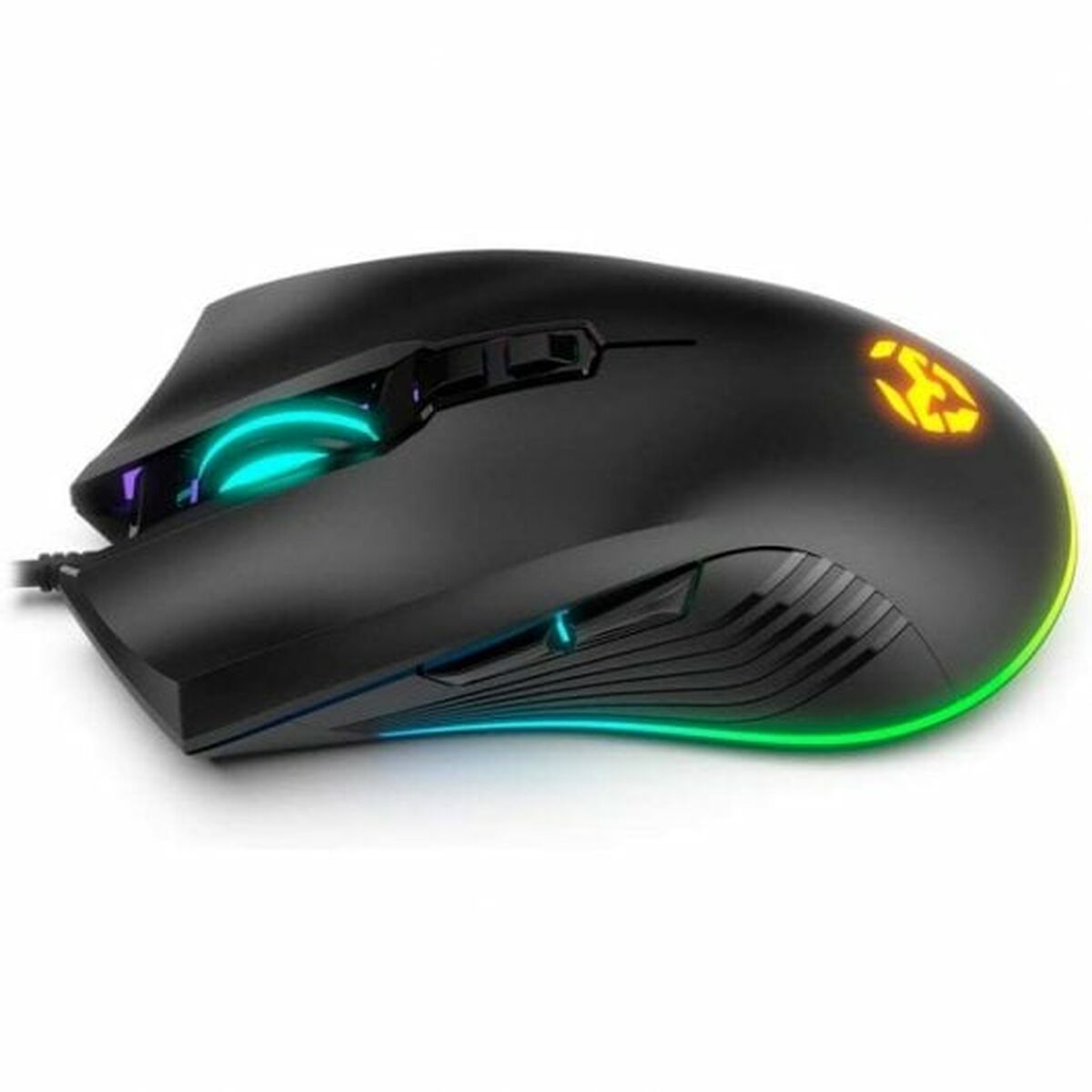 Teclado y Ratón Gaming Krom NXKROMKRSHRSP Negro