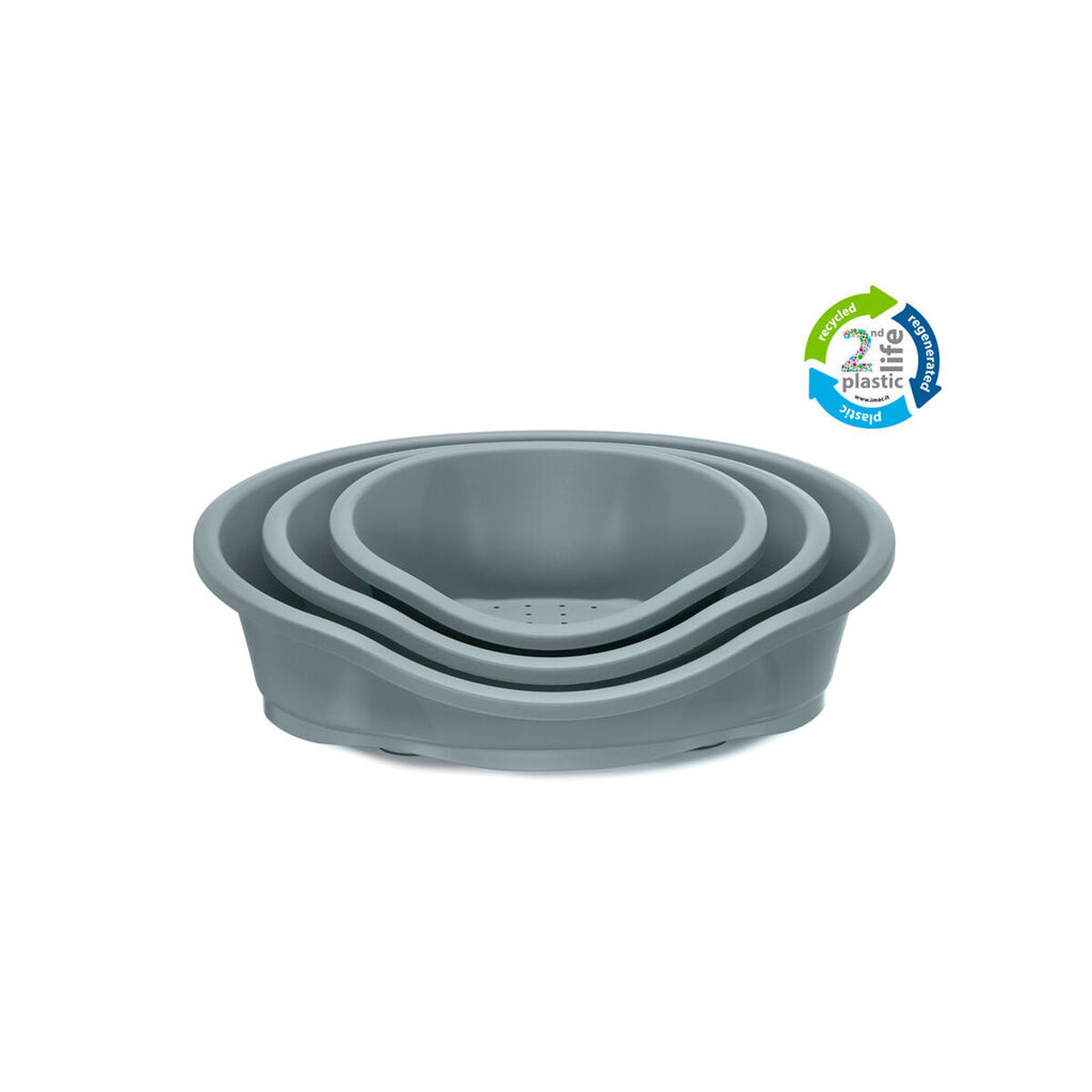 Cama para Perro IMAC DIDO Gris 65 x 47 x 22 cm