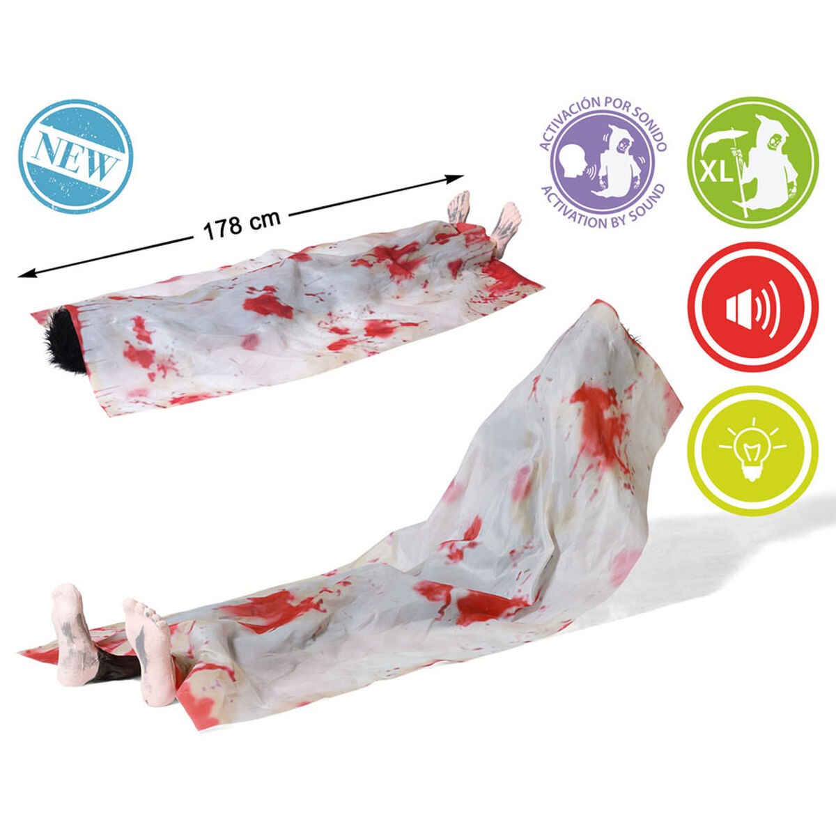 Accesorio para Disfraz Cadáver