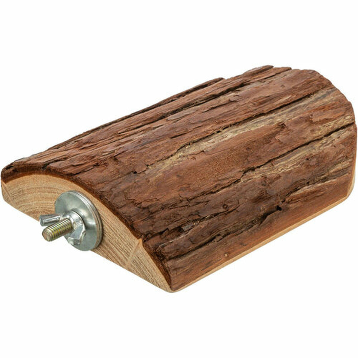 Juguete para Roedores Trixie Corteza de árbol 10 × 15 CM Plataforma Marrón