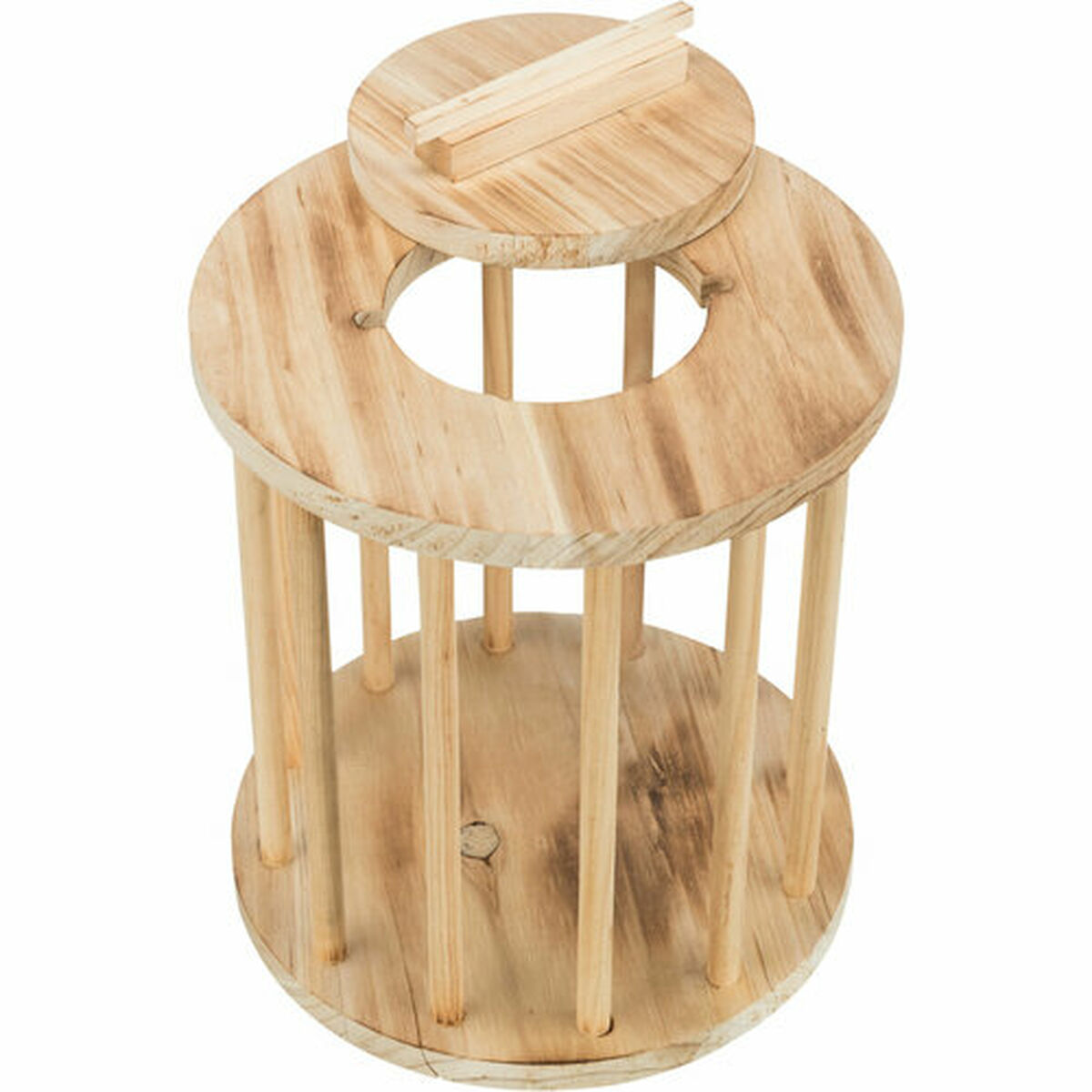 Juguete para Roedores Trixie Madera Ø 20 × 23 CM Marrón