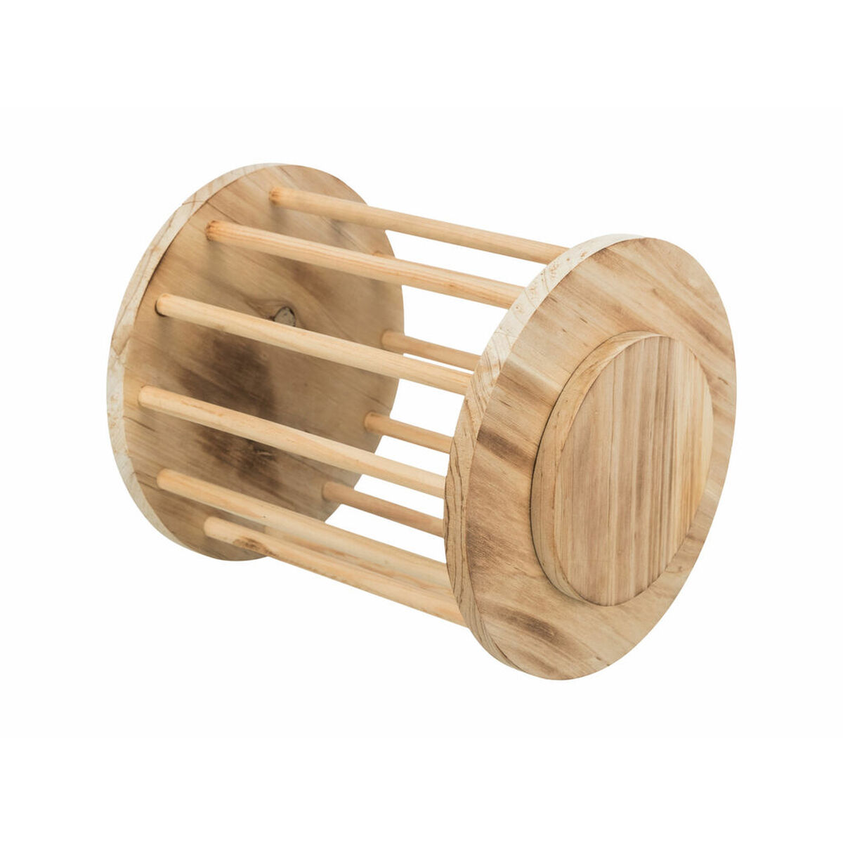 Juguete para Roedores Trixie Madera Ø 20 × 23 CM Marrón