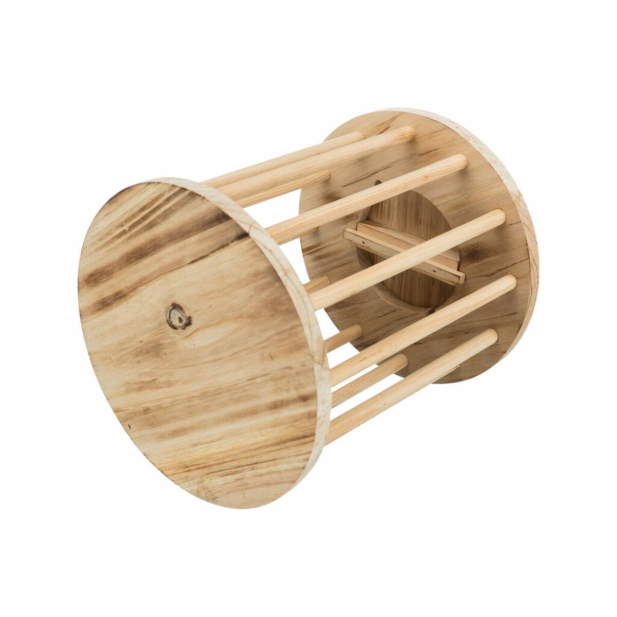Juguete para Roedores Trixie Madera Ø 20 × 23 CM Marrón