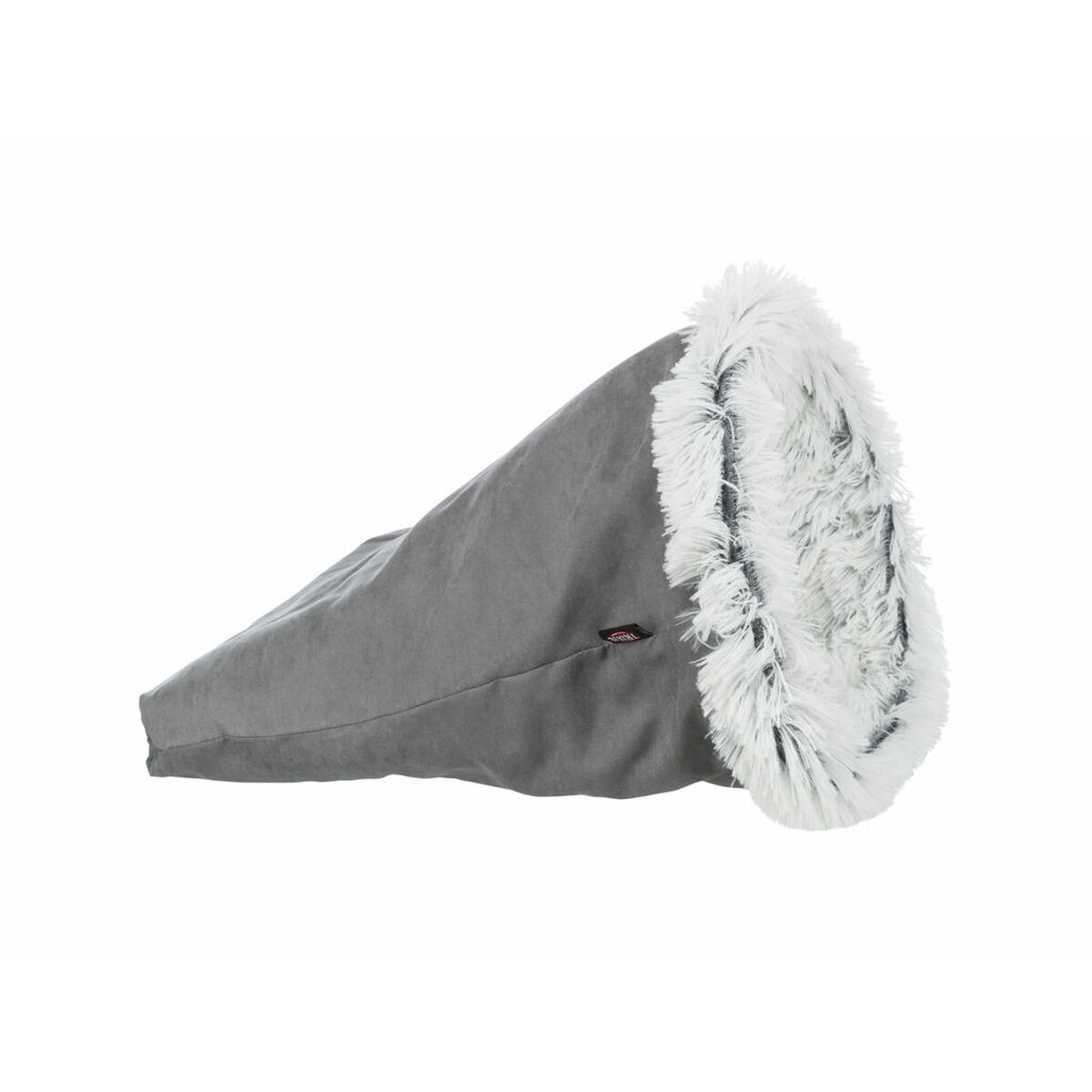 Cama para mascota Trixie Harvey Blanco Negro Gris Poliéster Felpa Ø 30 × 50 CM