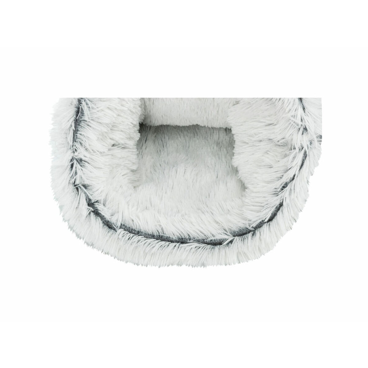 Cama para mascota Trixie Harvey Blanco Negro Gris Poliéster Felpa Ø 30 × 50 CM