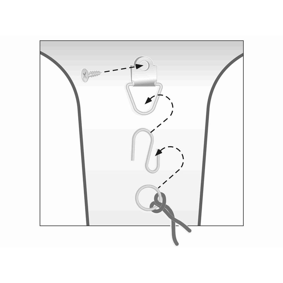 Red de seguridad Trixie Negro 120 × 100 CM