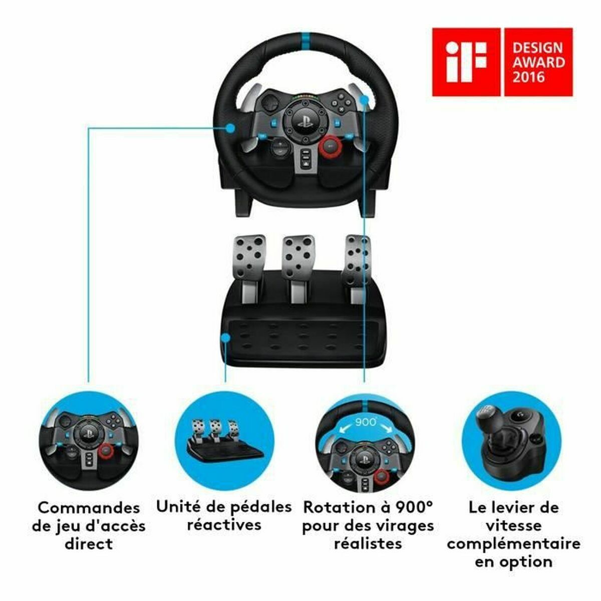 Volante de Carreras Logitech 941-000112