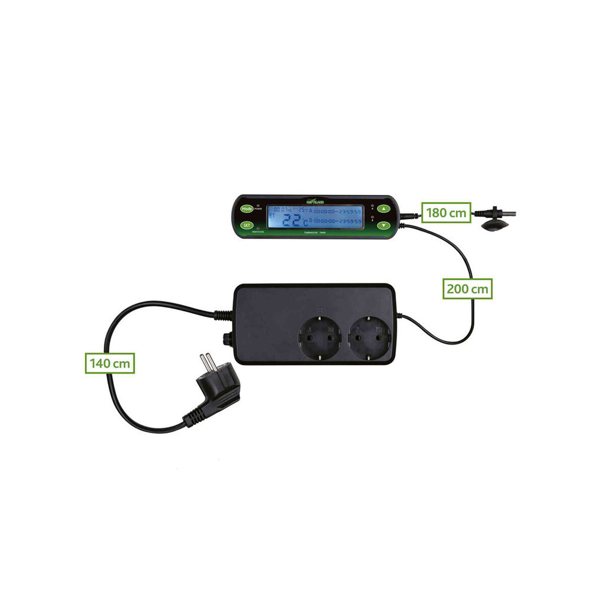 Termostato Trixie 2 × 600 W