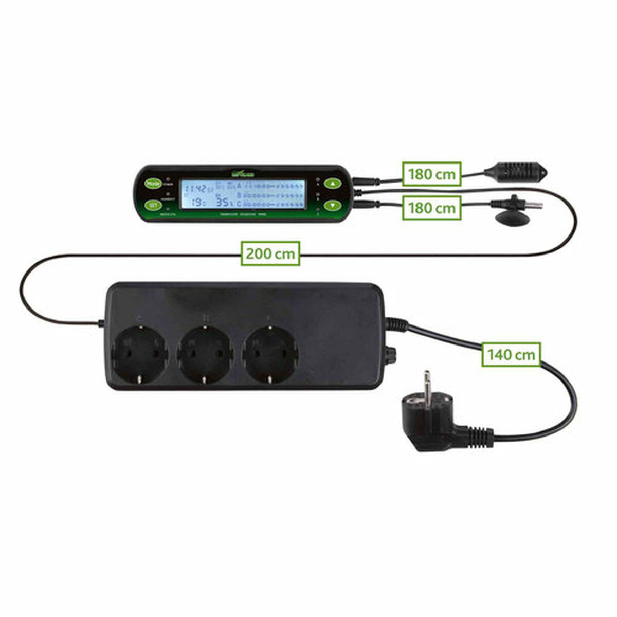 Termostato Trixie 3 × 400 W