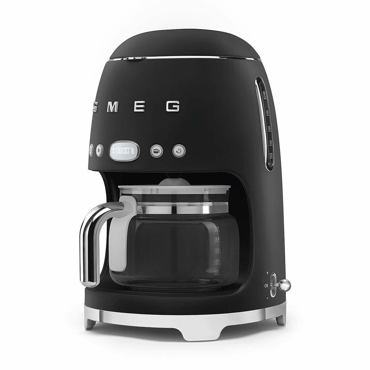 Cafetera de Goteo Smeg DCF02BLMEU 1050 W Negro mate