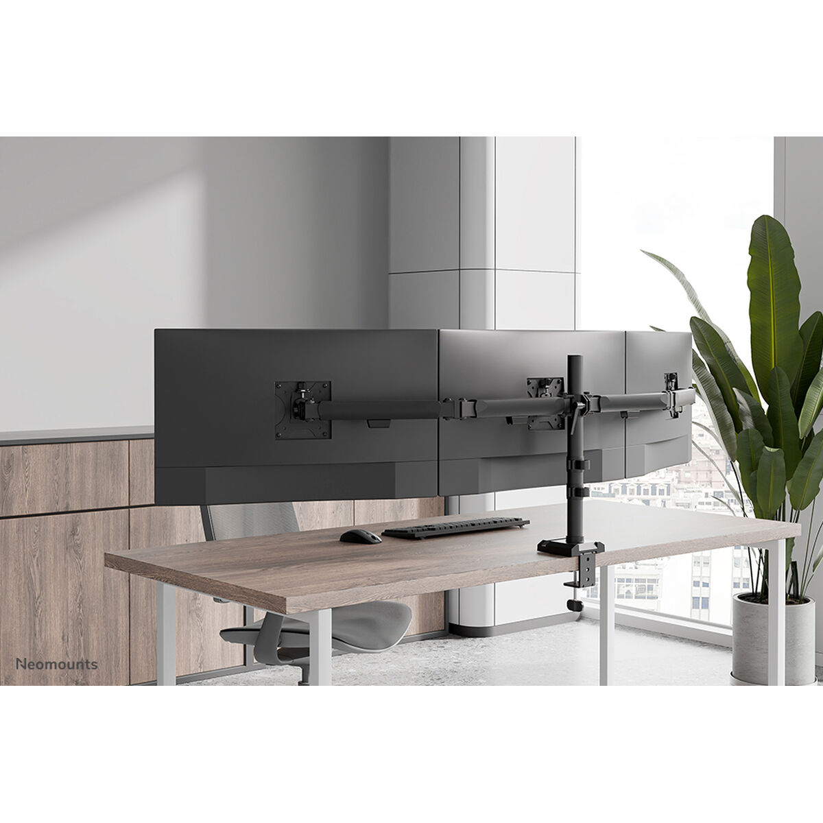 Soporte de Mesa para Pantalla Neomounts DS60-600BL3 10" 27"