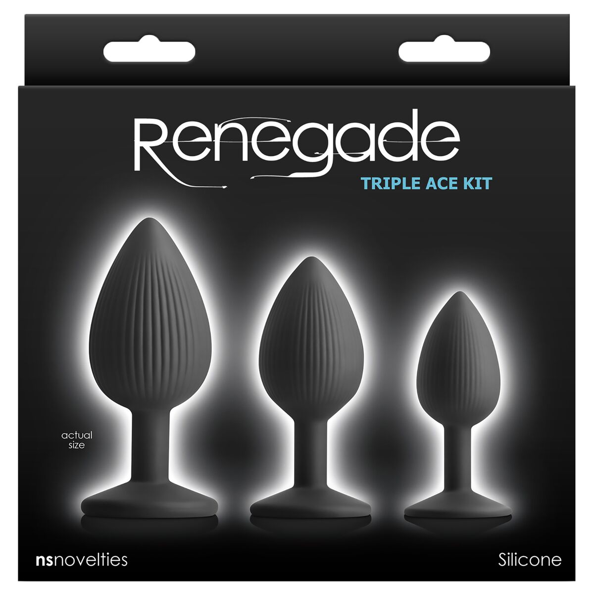 Plug Anal NS Novelties Renegade Negro (8,9 cm)