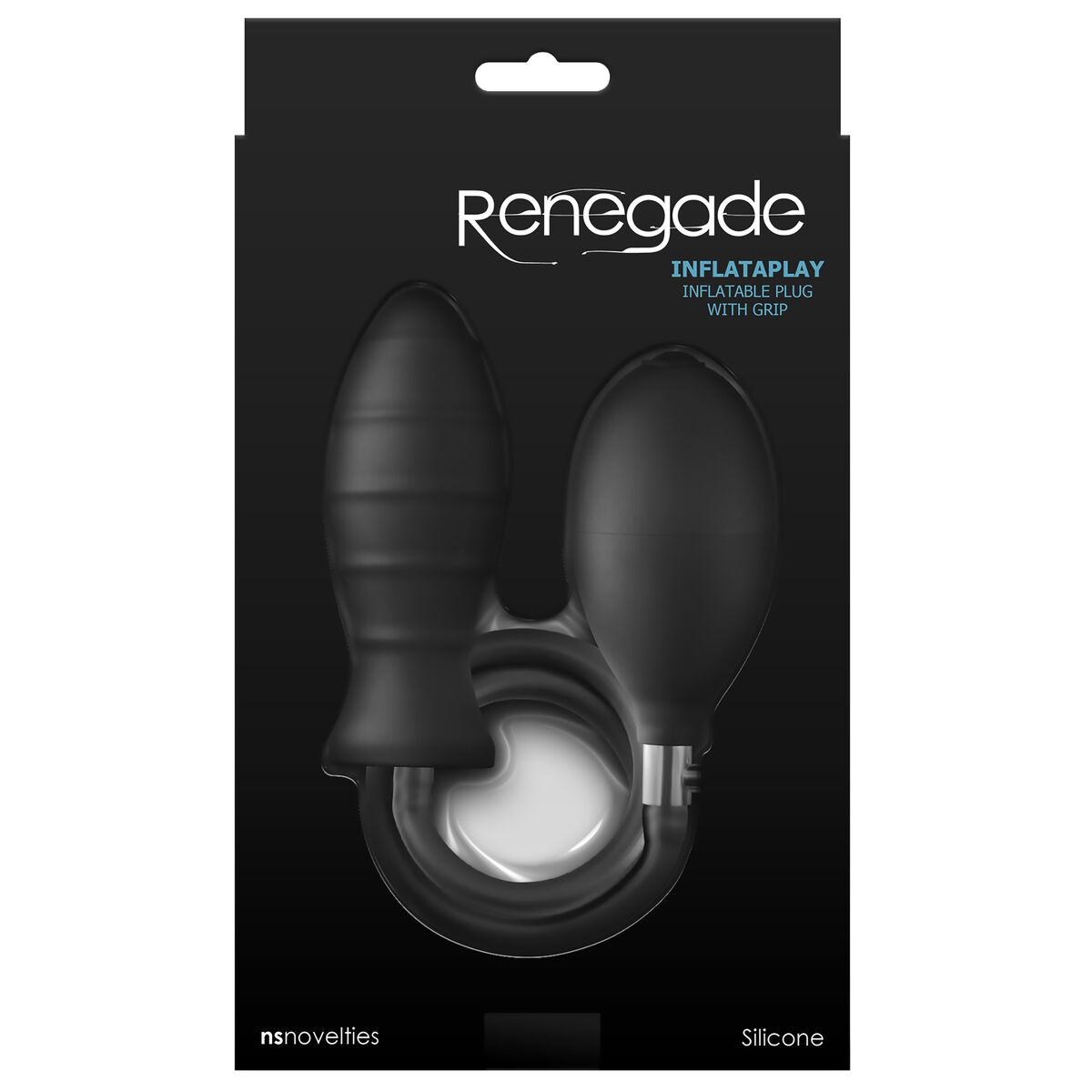 Plug Anal NS Novelties Renegade Negro (10,5 cm)