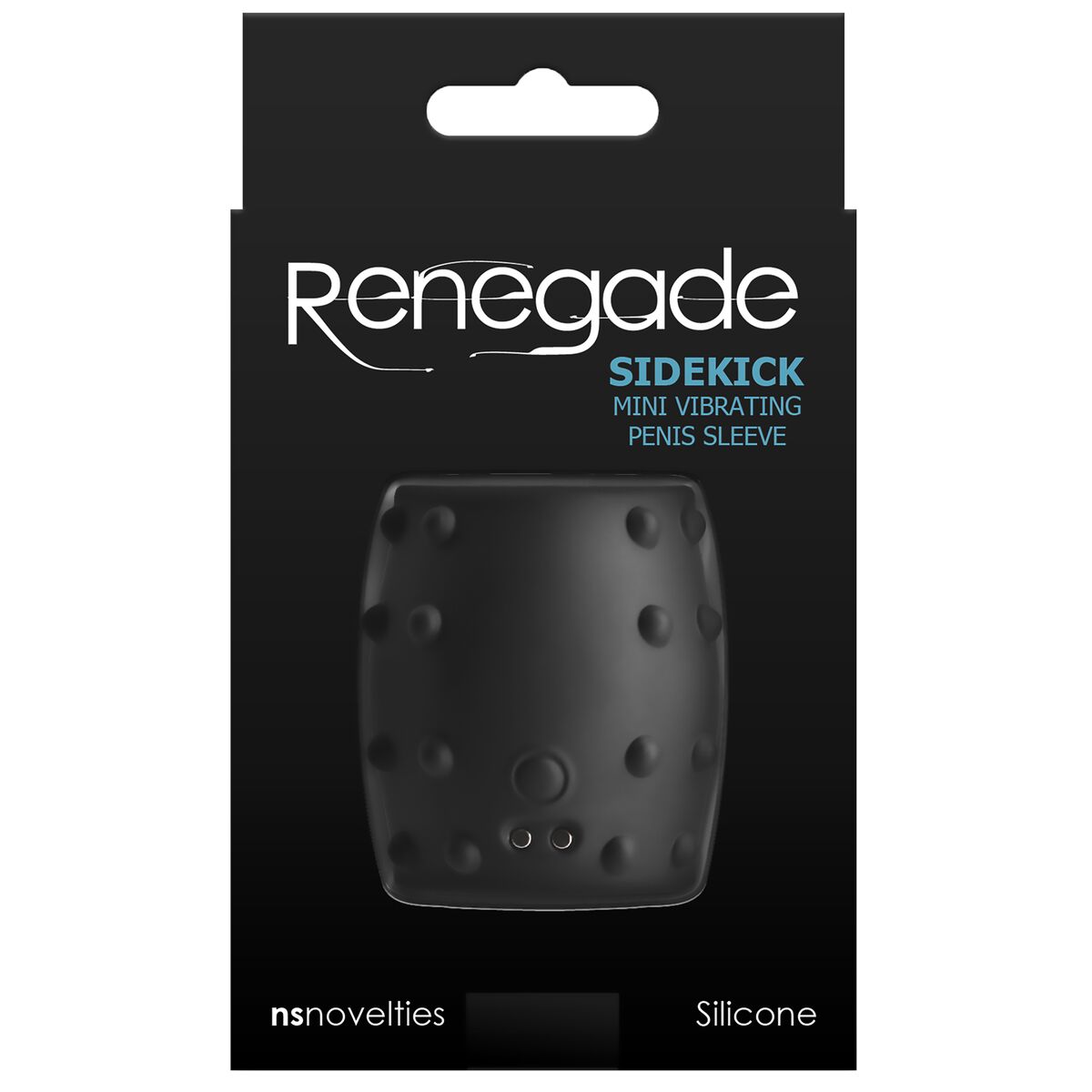 Funda para pene NS Novelties Renegade Negro Ø 4,5 cm