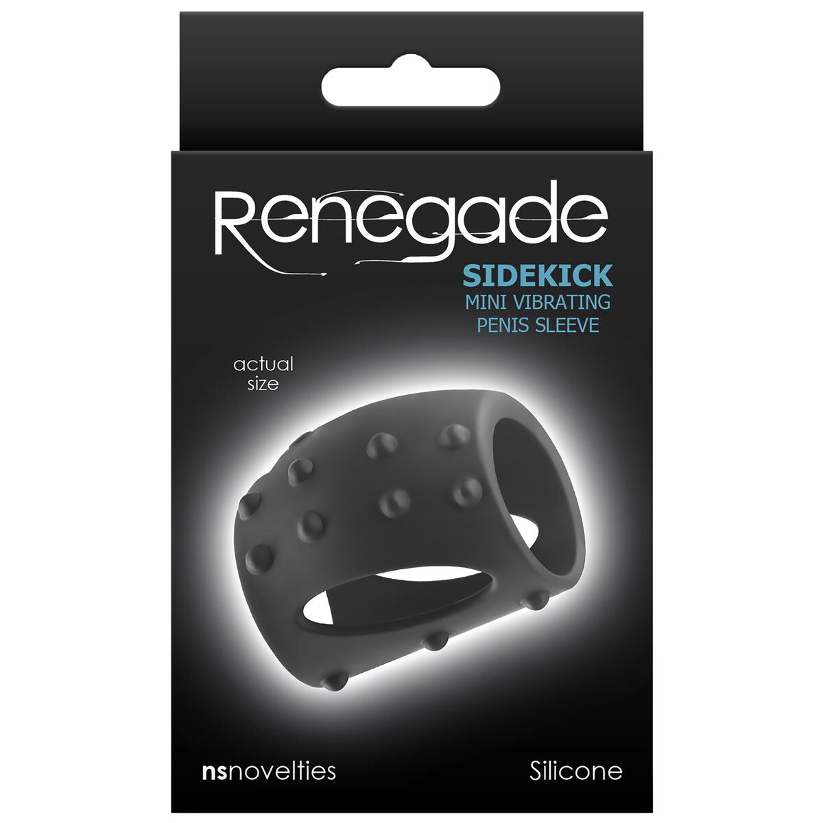 Funda para pene NS Novelties Renegade Negro Ø 4,5 cm