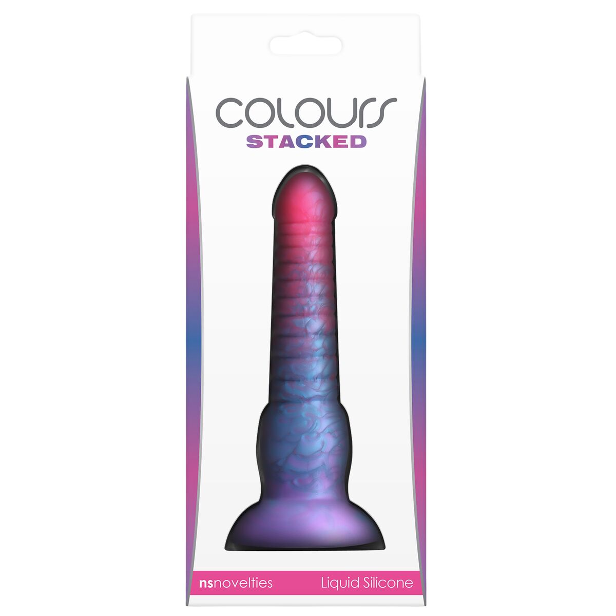 Consolador NS Novelties Colours Multicolor Ø 3,9 cm