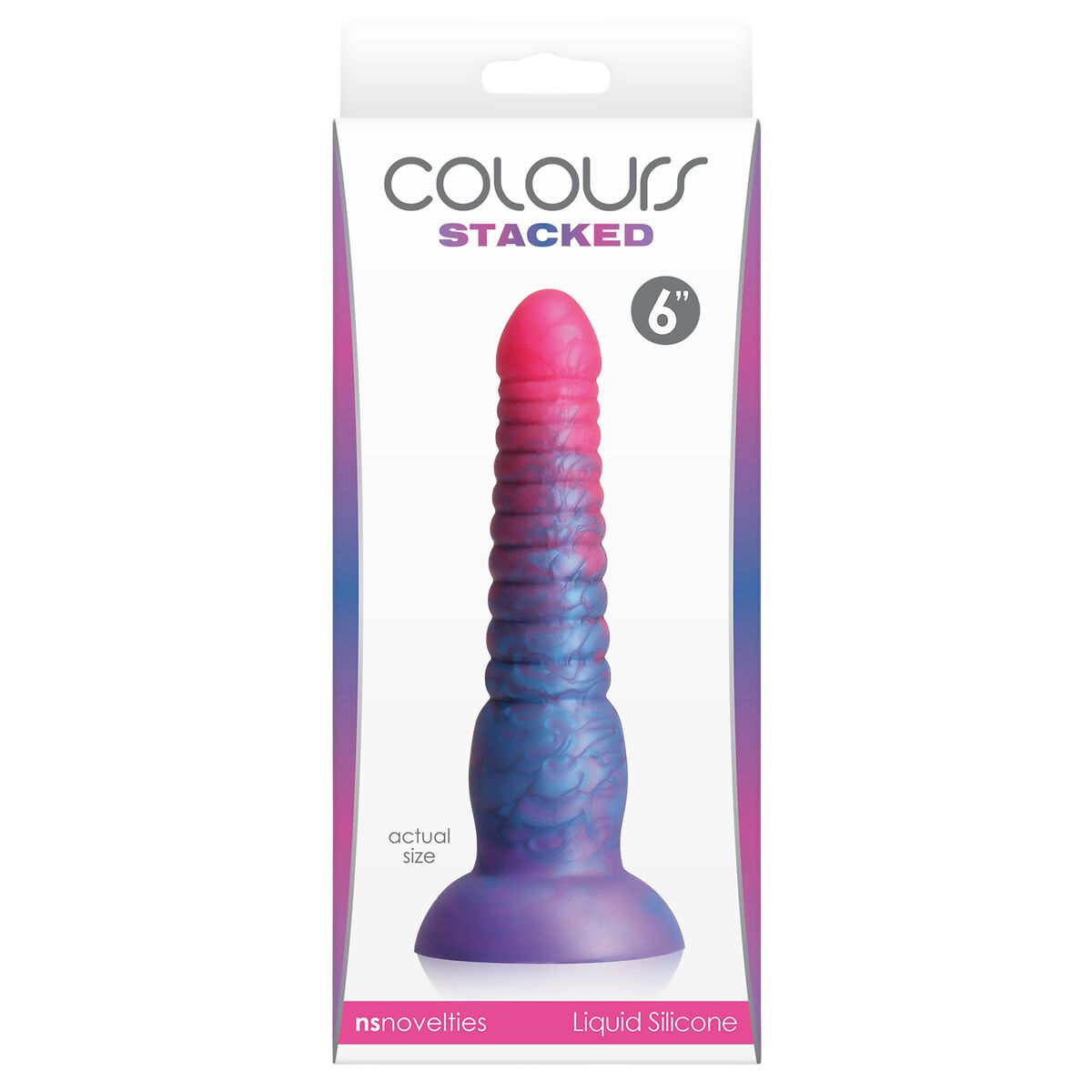 Consolador NS Novelties Colours Multicolor Ø 3,9 cm