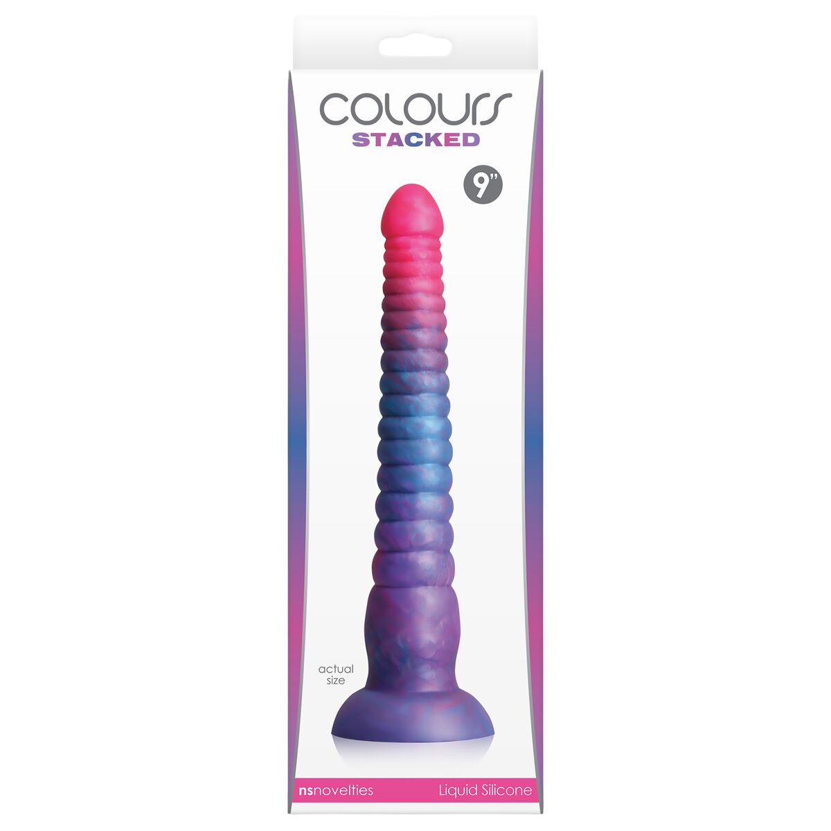 Consolador NS Novelties Colours Multicolor Ø 4,1 cm