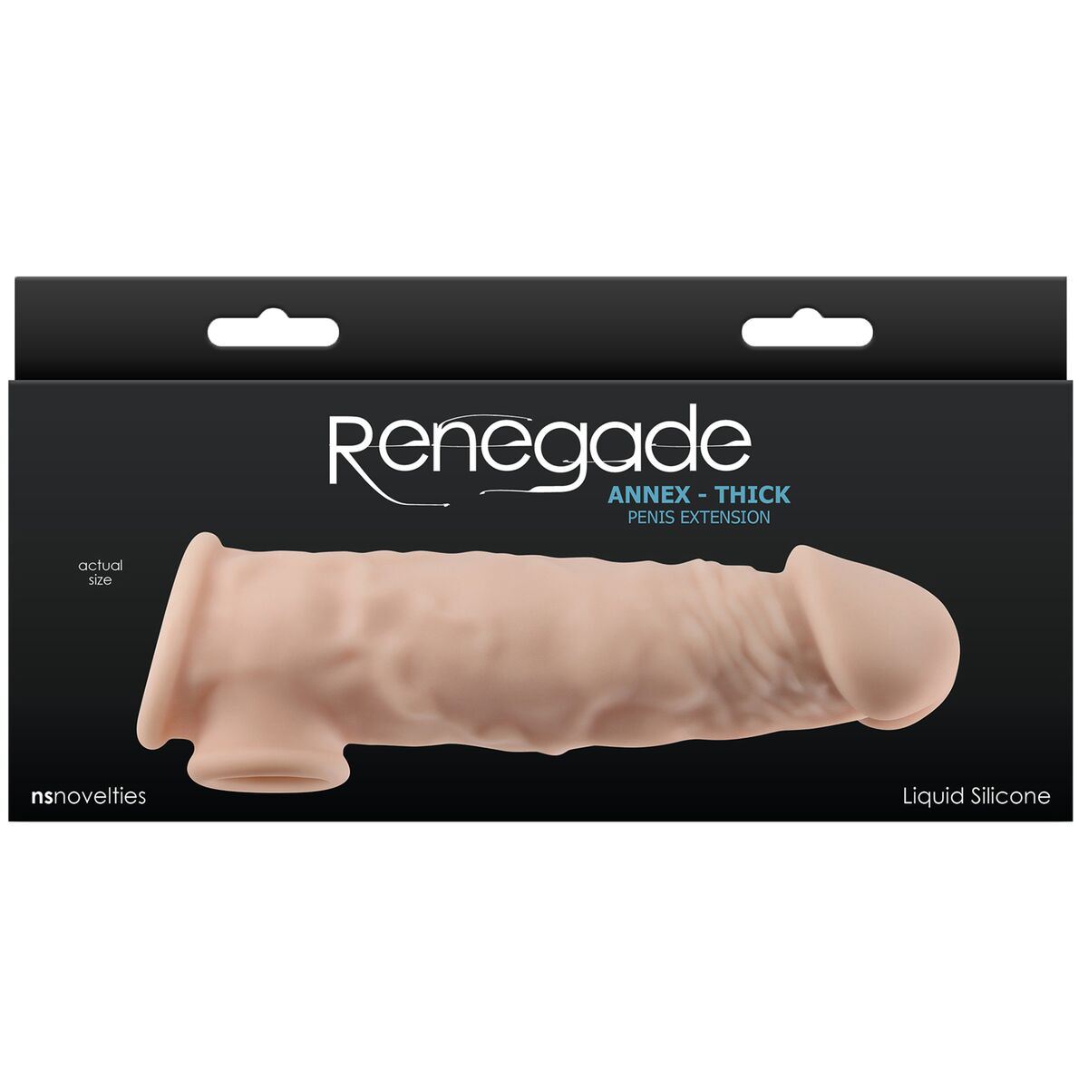 Funda para pene NS Novelties Renegade Carne 18,6 x 4,3 x 5,5 cm