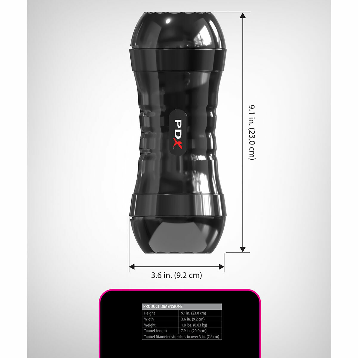 Masturbador Masculino Pipedream PDX Extreme Blanco