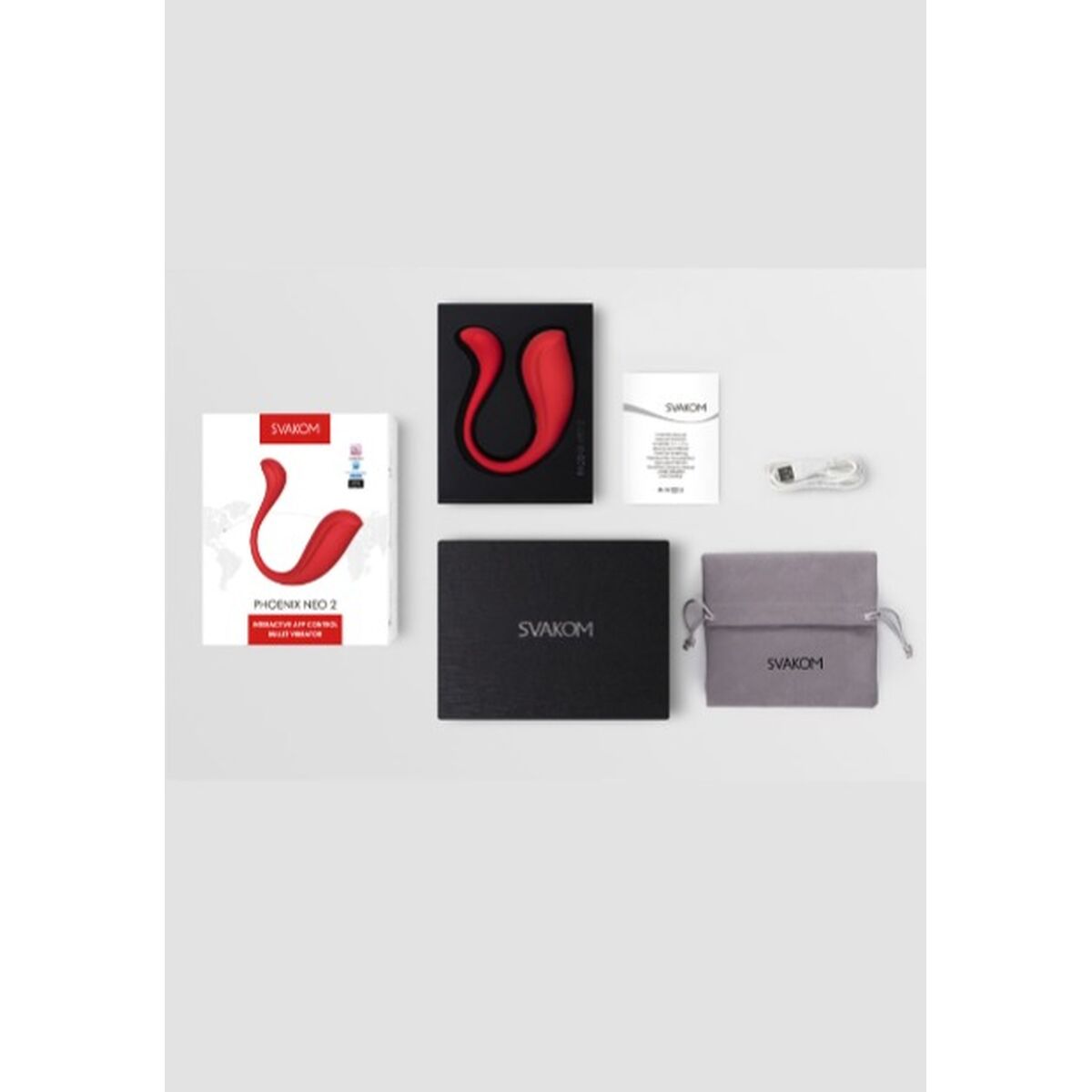 Vibrador Svakom Rojo