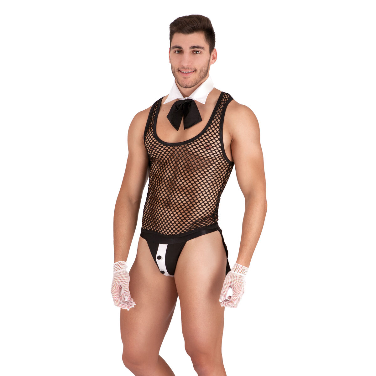 Disfraz Erótico S Pleasures Blanco Talla única