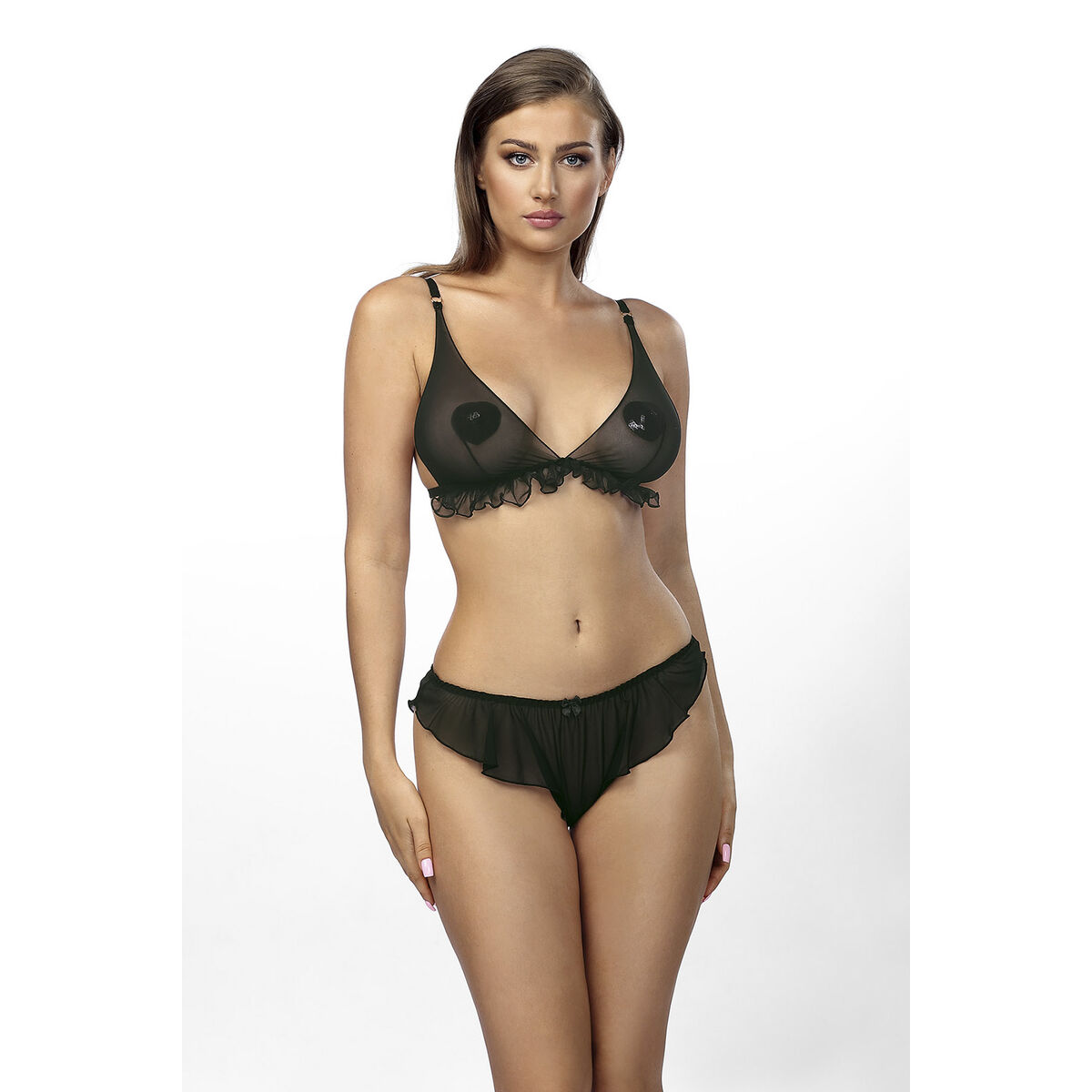 Conjunto de Lencería Anaïs Negro S/M