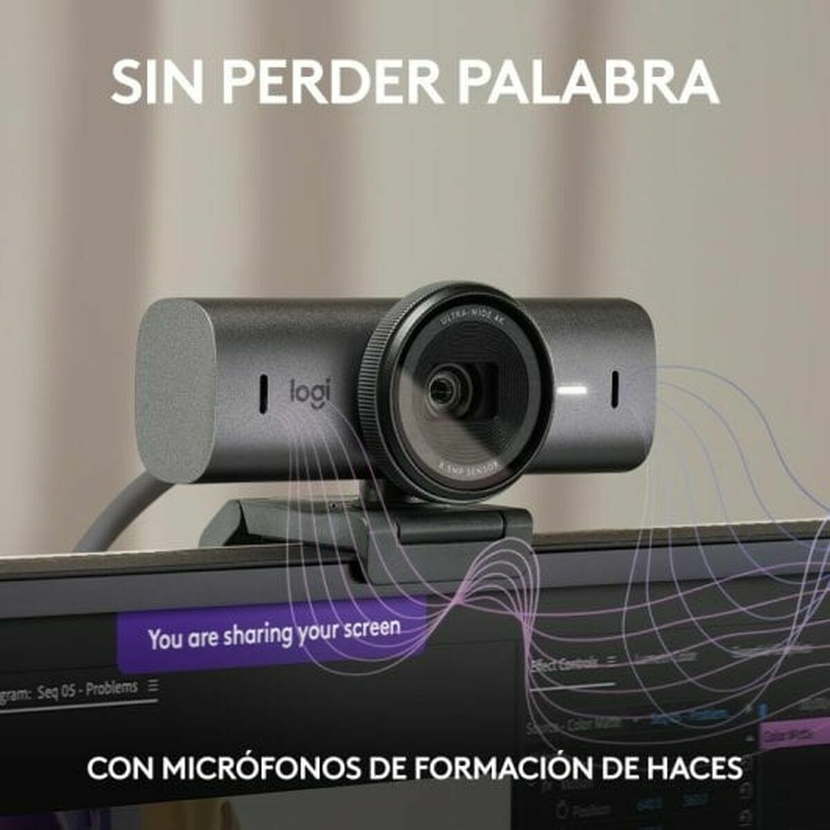 Webcam Logitech 960-001559 4K Ultra HD