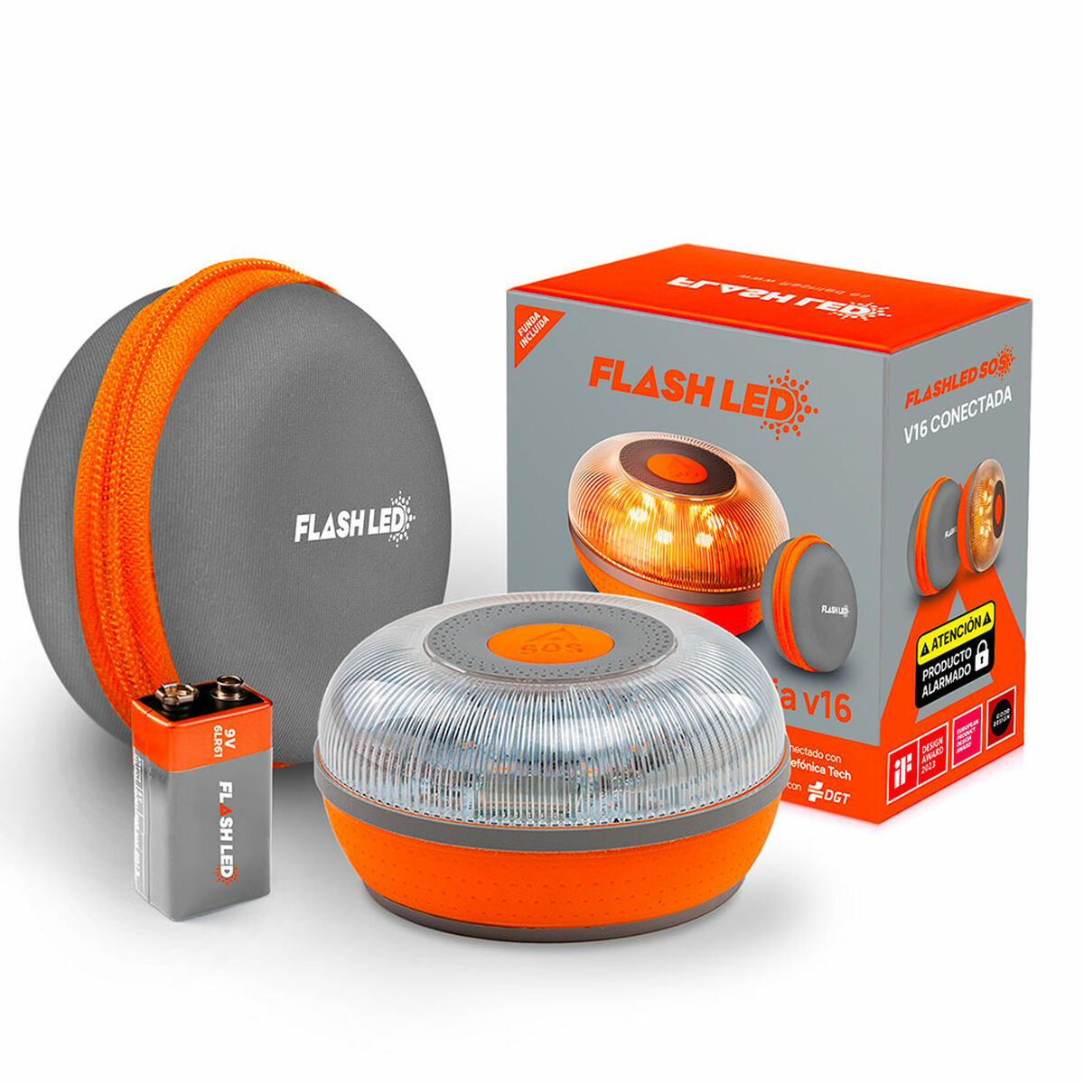 Luz de Emergencia Flash Led