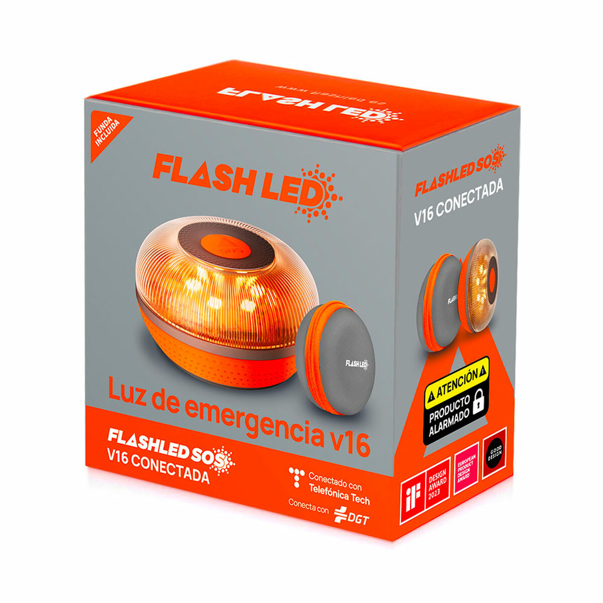 Luz de Emergencia Flash Led