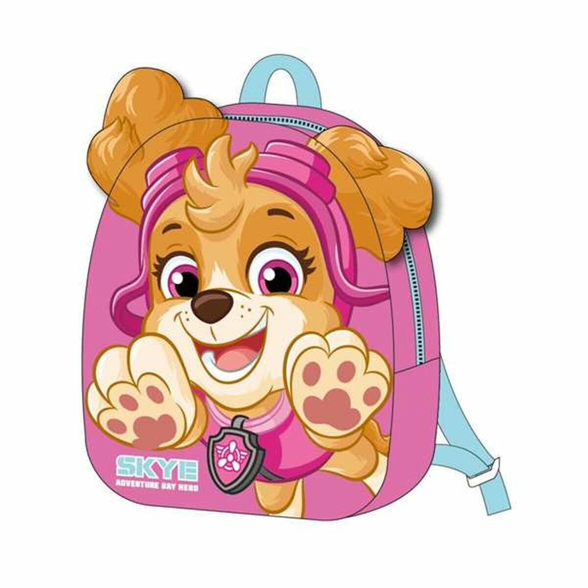 Mochila Escolar The Paw Patrol Rosa