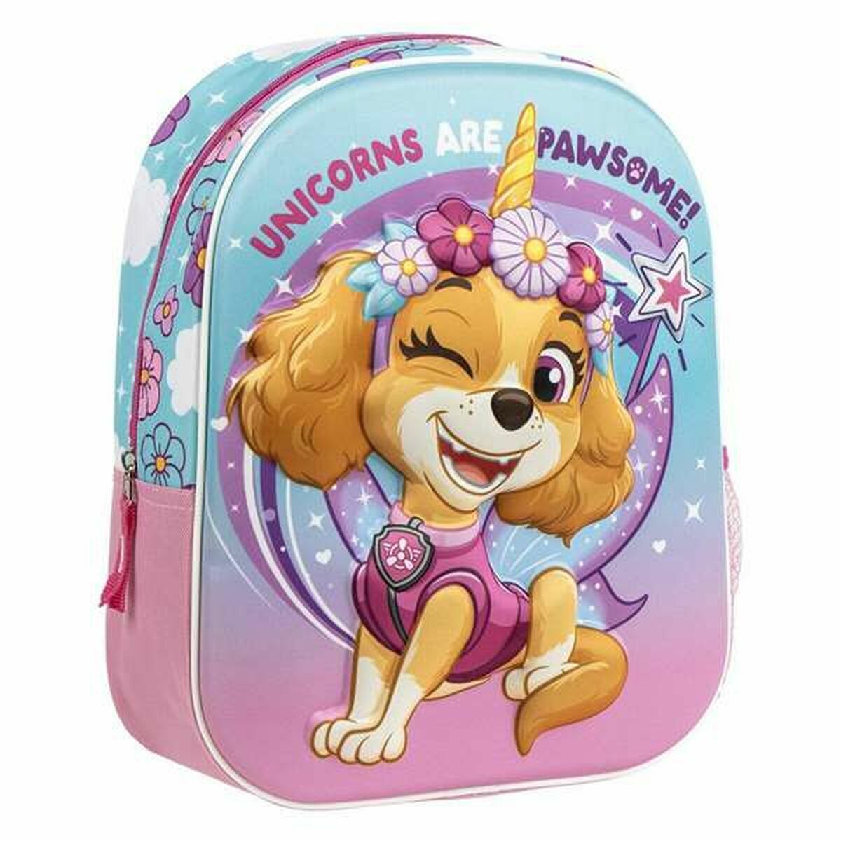 Mochila Escolar The Paw Patrol Rosa 25,0 x 31,0 x 10,0 cm