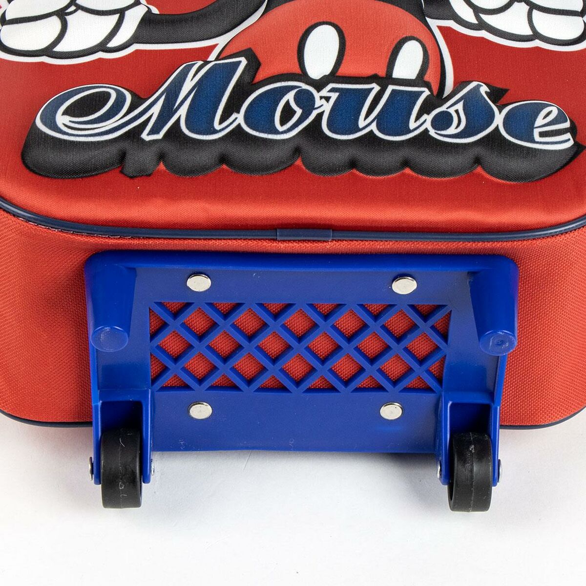 Mochila Escolar con Ruedas Mickey Mouse Rojo 25,0 x 31,0 x 10,0 cm 3D