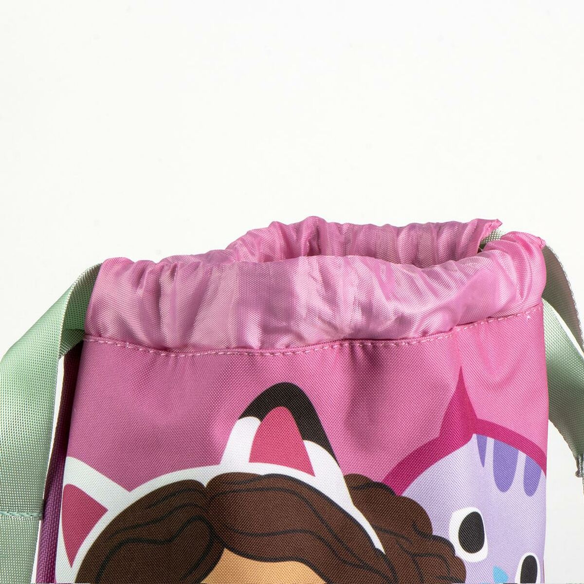 Bolsa Mochila con Cuerdas Gabby's Dollhouse Rosa 27,0 x 33,0 x 1,0 cm