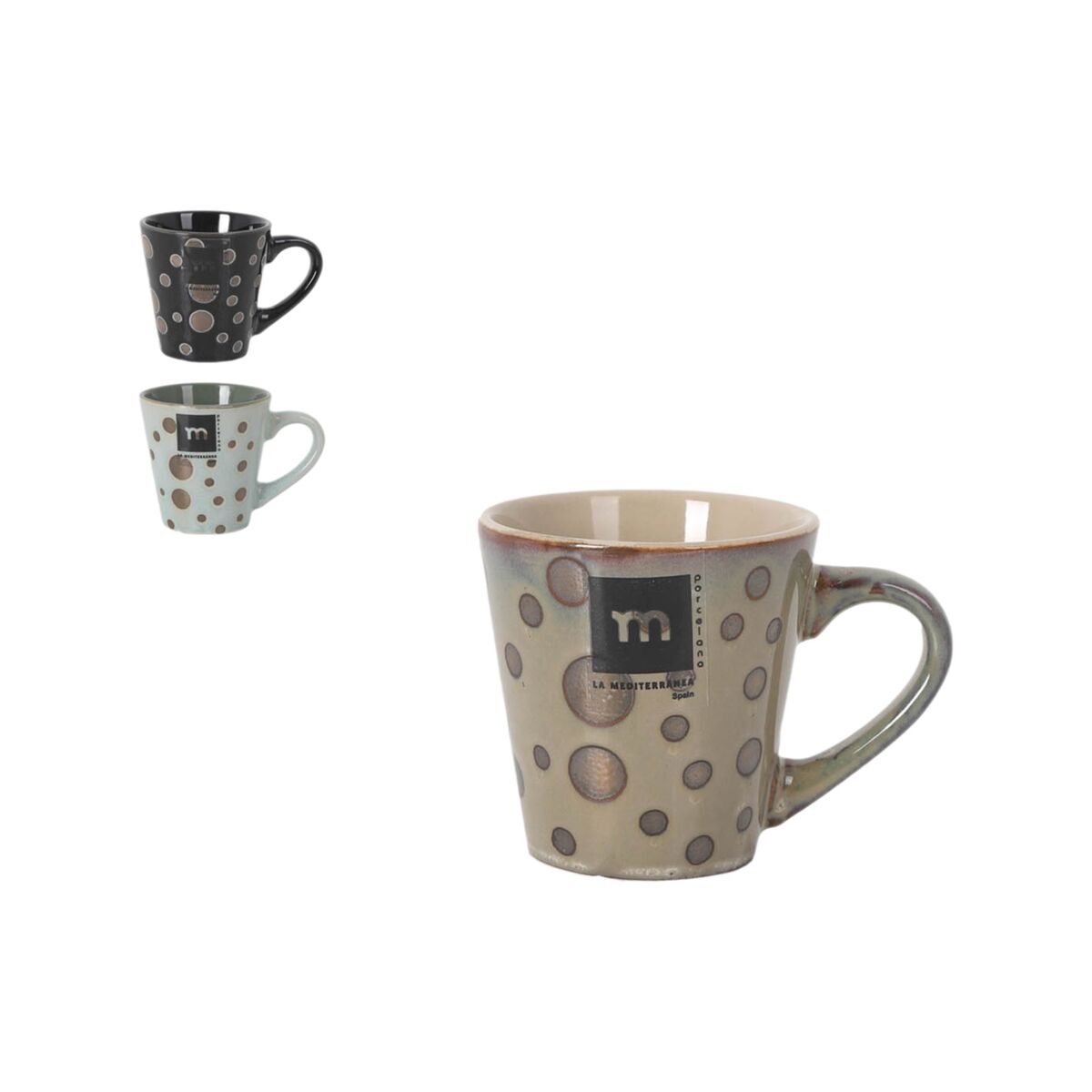 Taza de café y té La Mediterránea 100 ml Luna (36 Unidades)