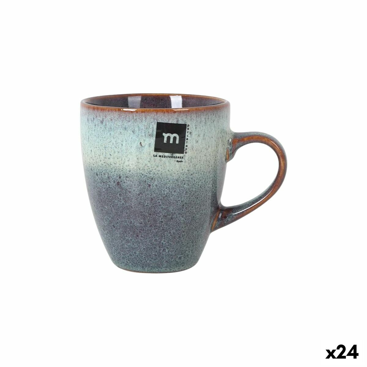 Taza Mug La Mediterránea Melow 450 ml (24 Unidades)