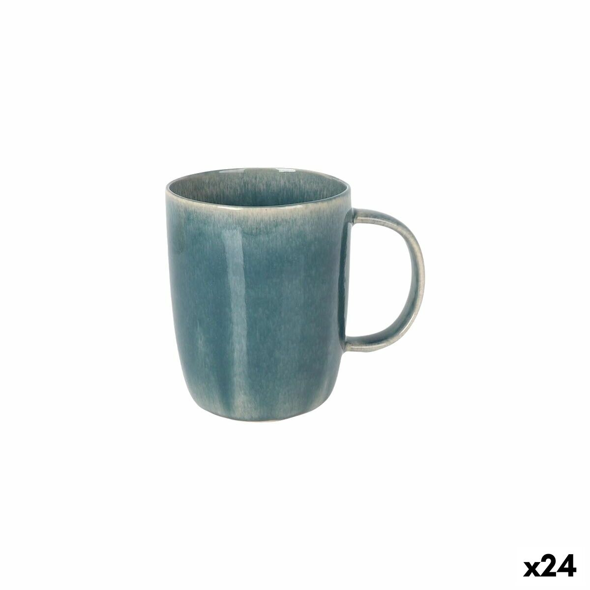 Taza Mug La Mediterránea Ocean blue 440 ml (24 Unidades)