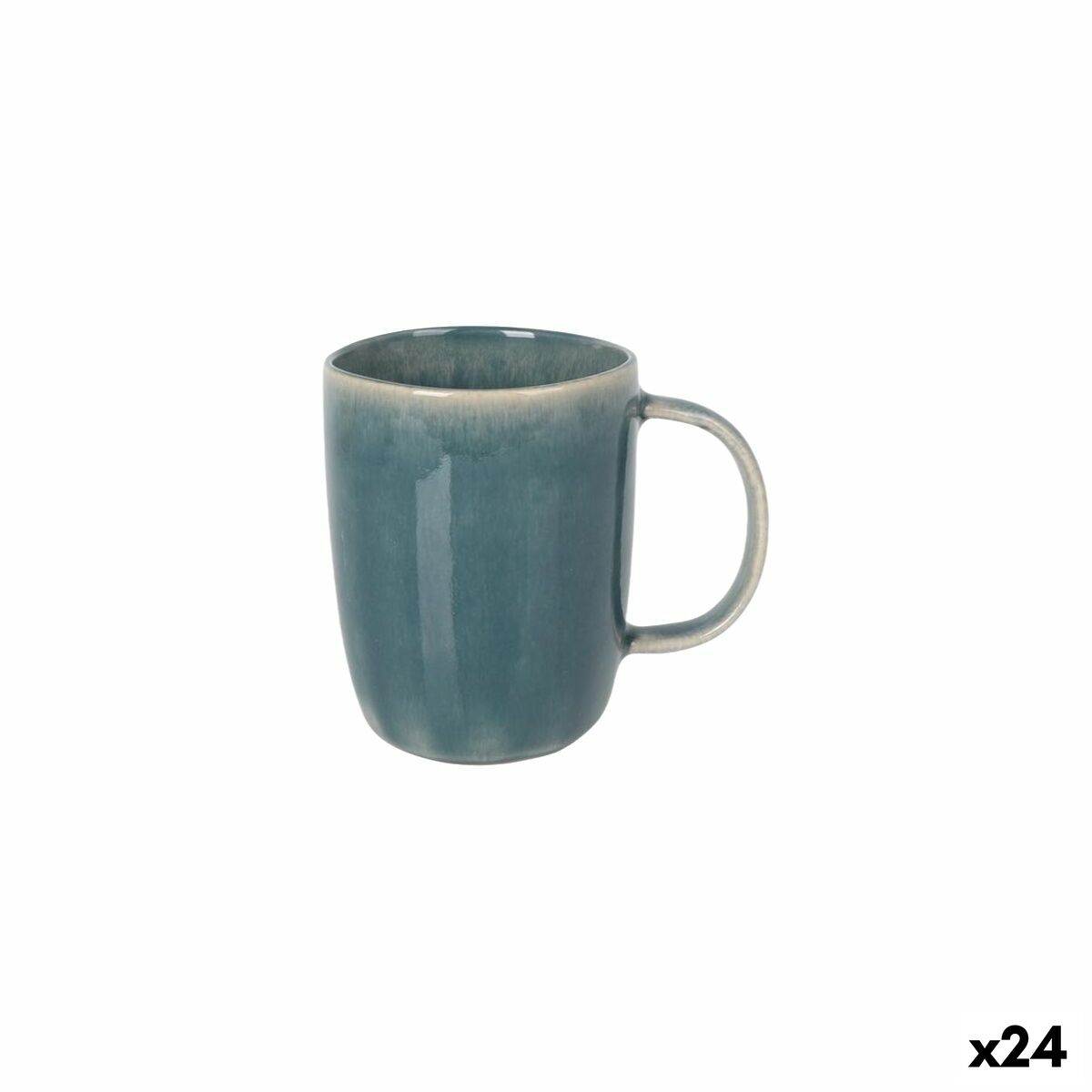 Taza Mug La Mediterránea Ocean blue 330 ml (24 Unidades)