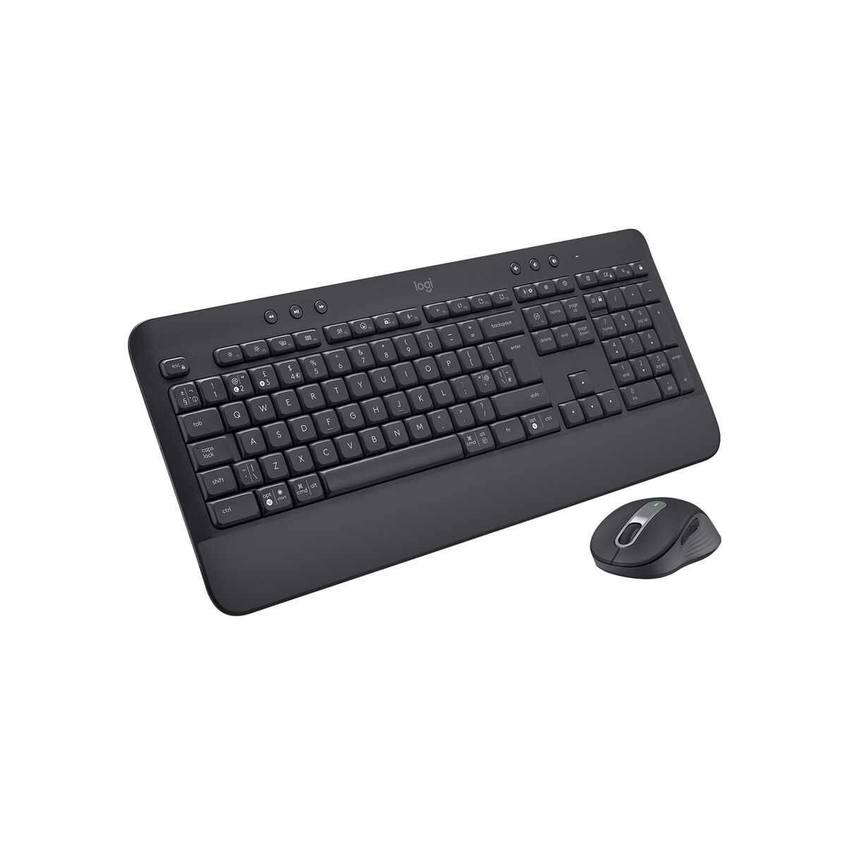 Teclado y Ratón Inalámbrico Logitech MK650 Grafito Inglés QWERTY