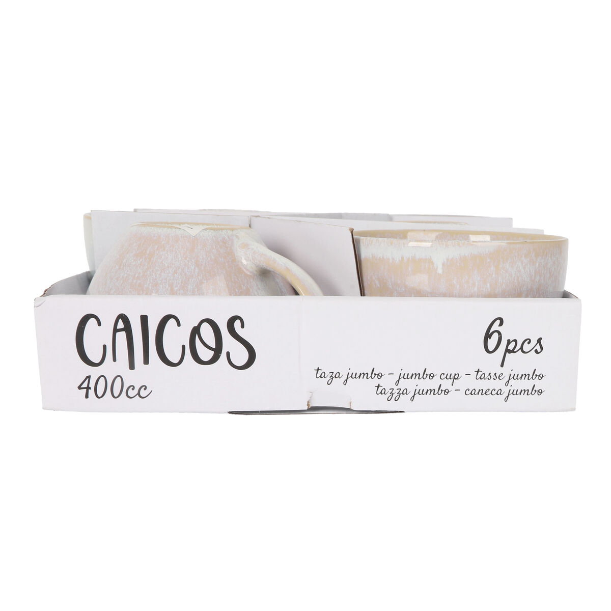 Taza La Mediterránea Caicos 400 ml (24 Unidades)