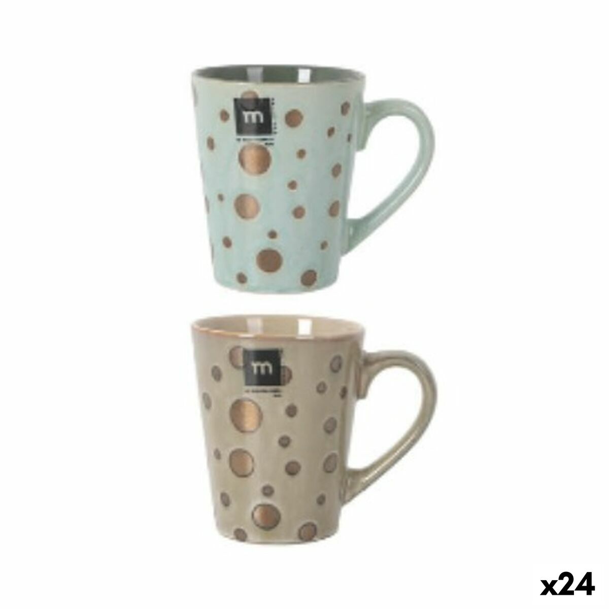 Taza La Mediterránea Lunas 360 ml (24 Unidades)