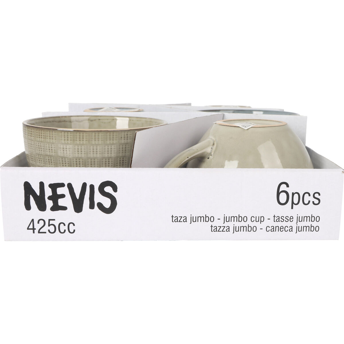 Taza La Mediterránea Nevis 425 ml (24 Unidades)