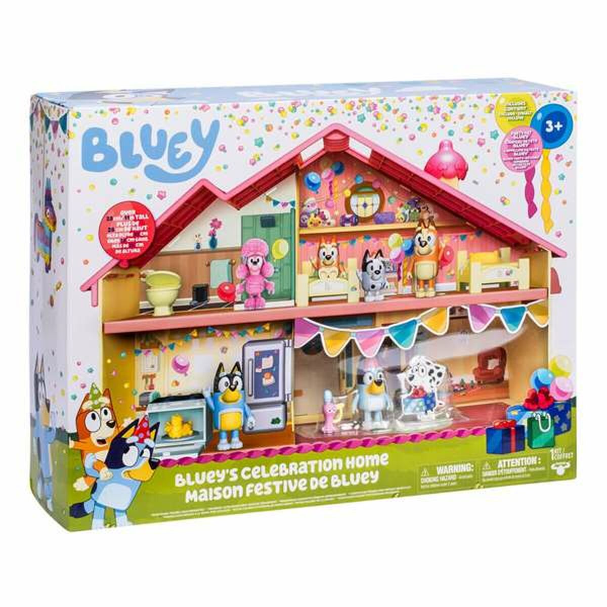 Casa de Muñecas Famosa Bluey Celebration Home
