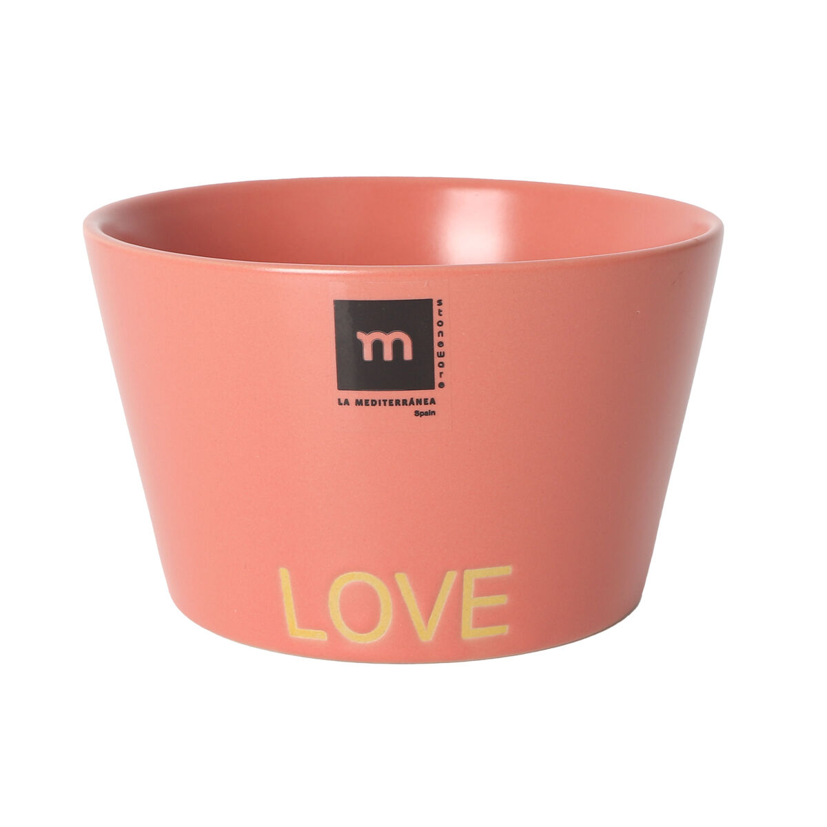 Bol La Mediterránea Love&peace 650 ml (24 Unidades)