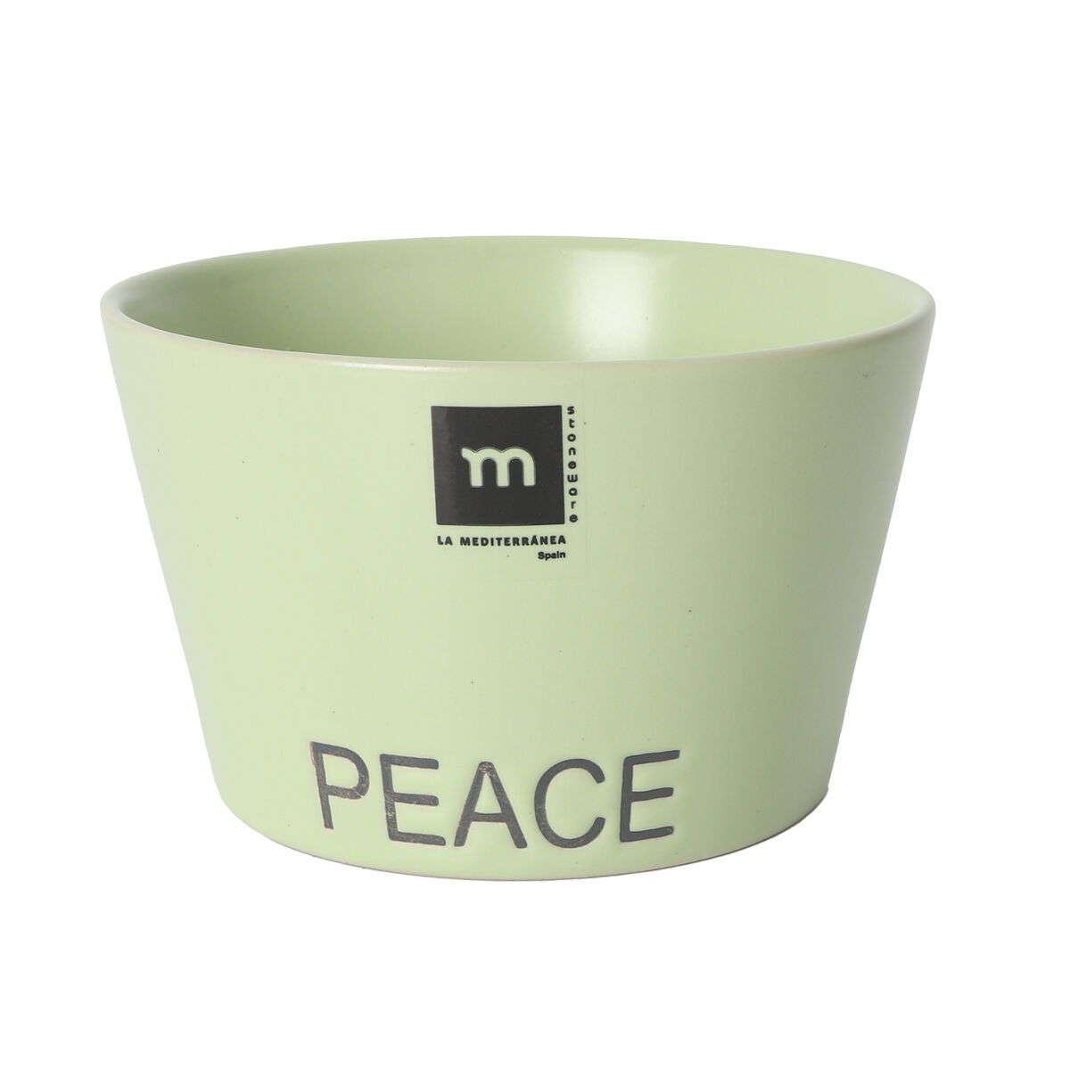 Bol La Mediterránea Love&peace 650 ml (24 Unidades)