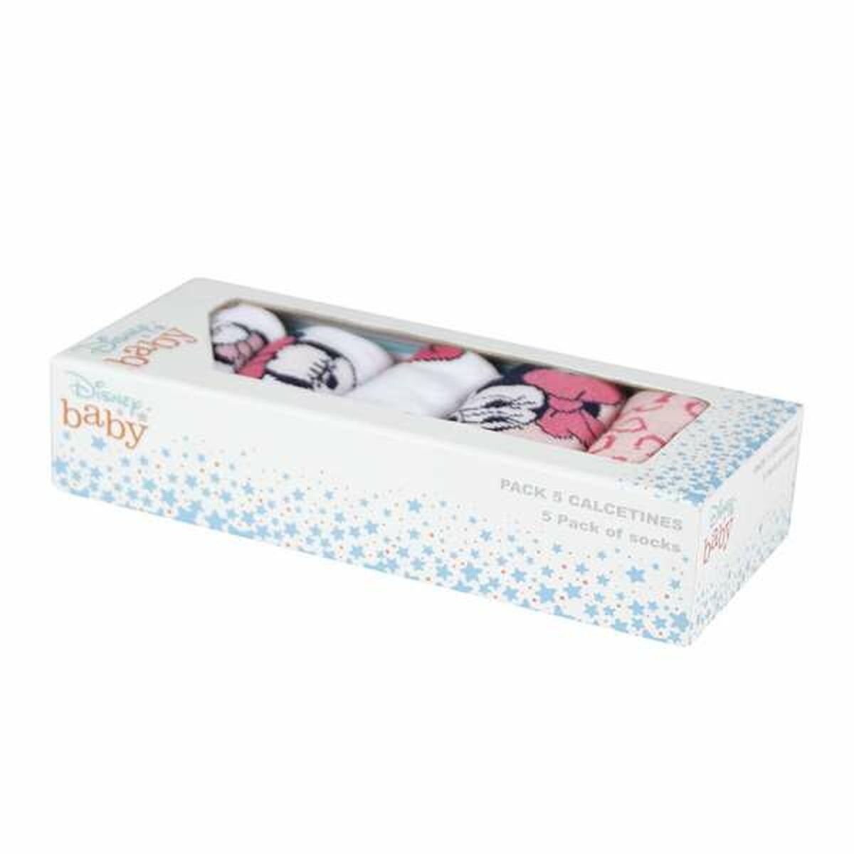 Calcetines Minnie Mouse Multicolor 5 pares 17-18
