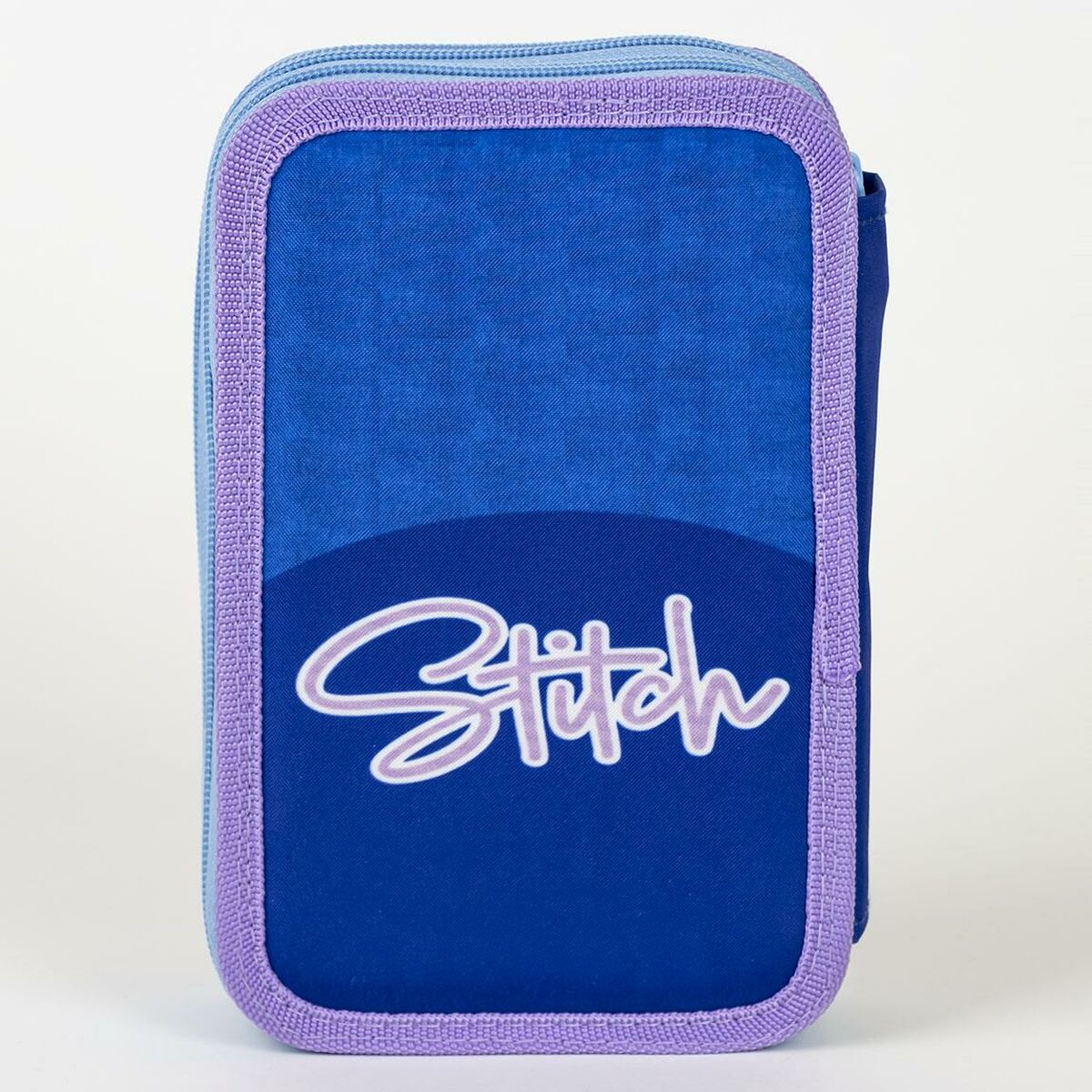 Plumier Stitch Azul 12,5 x 19,5 x 4,5 cm