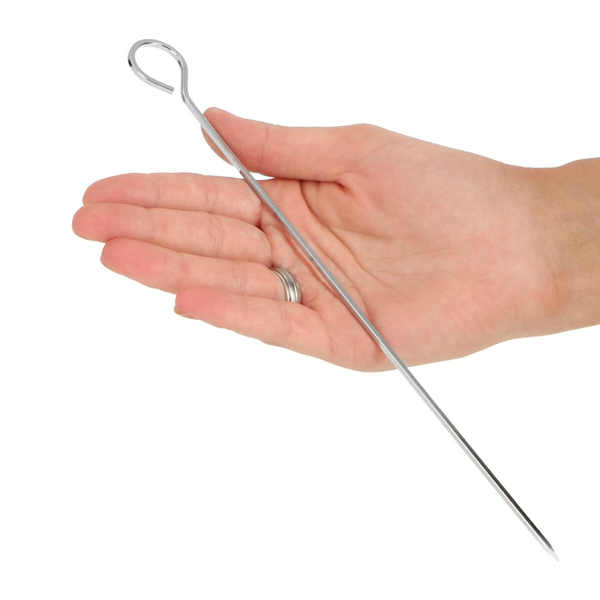 Set de Pinchos para Barbacoa Algon Metal 27 cm 6 Piezas (24 Unidades)