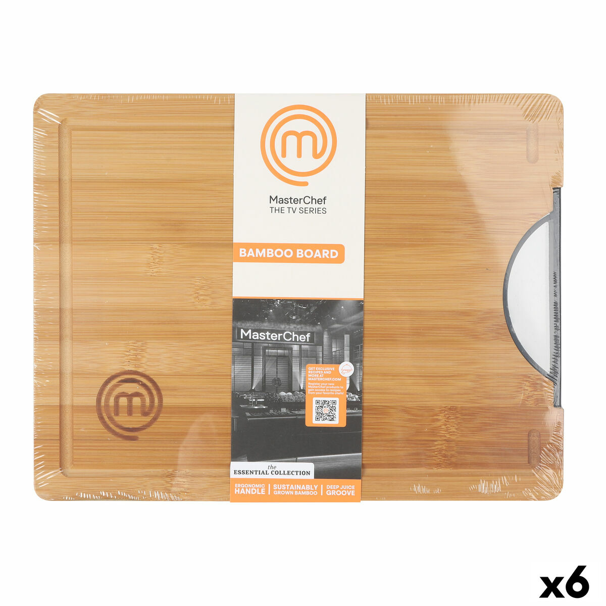 Tabla de cortar MasterChef 32,5 x 25 cm (6 Unidades)